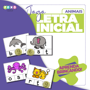 Letra Inicial Animais