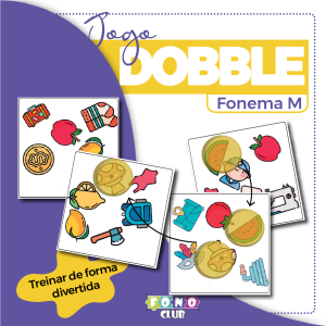 Jogo Dobble Fonêmico M