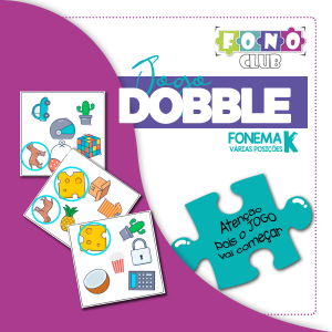 Jogo Dobble Fonêmico K