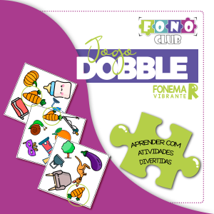 Jogo Dobble Fonêmico R vibrante