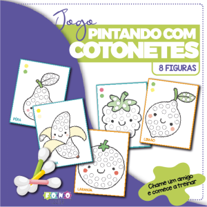 Pintando com Cotonetes