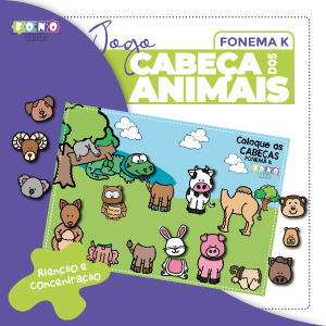 Cabeça dos Animais – Fonema K