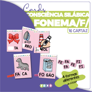 Consciência Silábica Fonema F