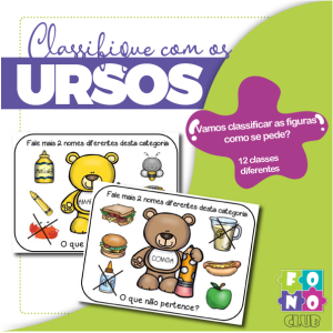 Classificação com os Ursos – Atividade