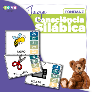 Consciência Silábica Fonema Z