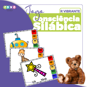 Consciência Silábica Fonema R Vibrante