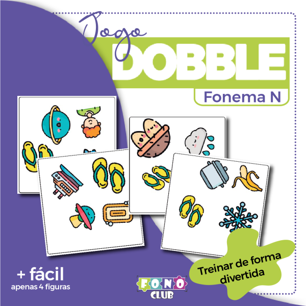 Jogo Dobble Fonêmico N