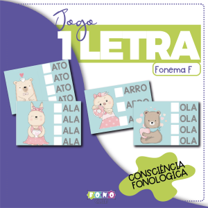 1 Letra Fonema F