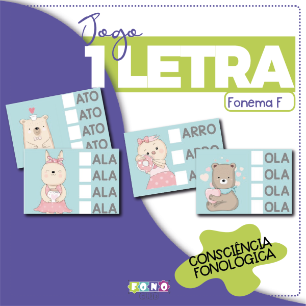1 Letra Fonema F