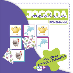 Jogo da Memória Fonema NH