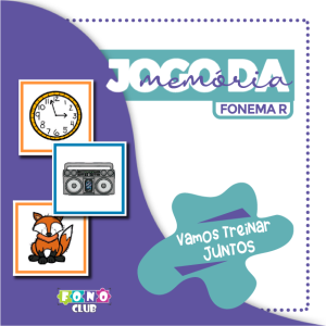 Jogo da Memória Fonema R