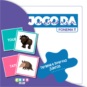 Jogo da Memória Fonema T