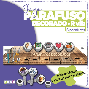 Parafusos Decorados – R Vibrante