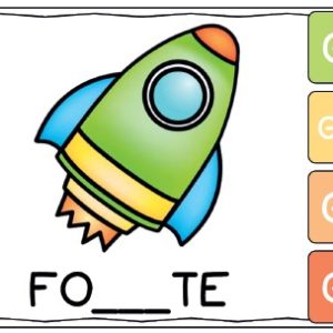 Jogo Consciência Silábica Fonema G