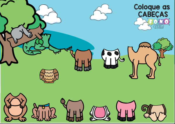 Cabeça dos Animais - Fonema K - Imagem 2