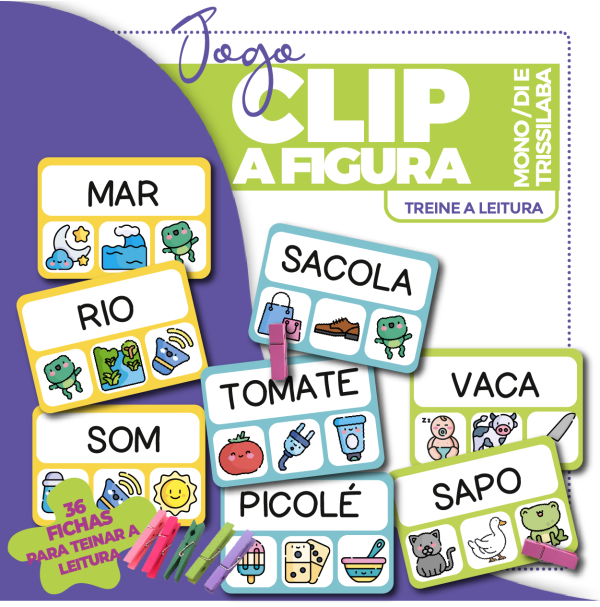Clip a Figura - Treine a Leitura