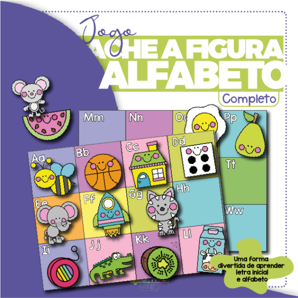 Ache a Figura Alfabeto Completo