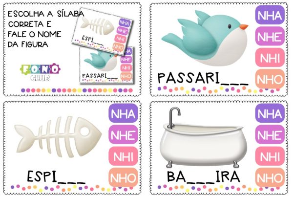 Consciência Silábica Fonema NH - Imagem 2