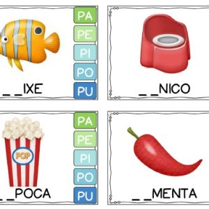 Consciência Silábica Fonema P