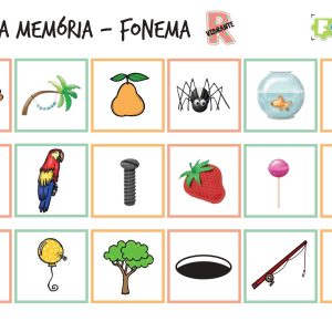 Combo 19 Jogos da Memória – Total de 19 Fonemas