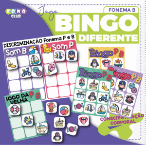 Bingo Diferente – Fonema B