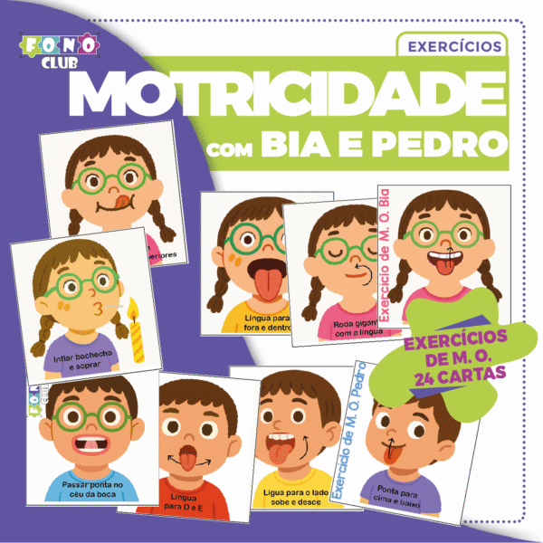 Capa do jogo Motricidade com Bia e Pedro