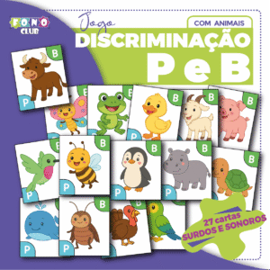 Discriminação P e B com Animais