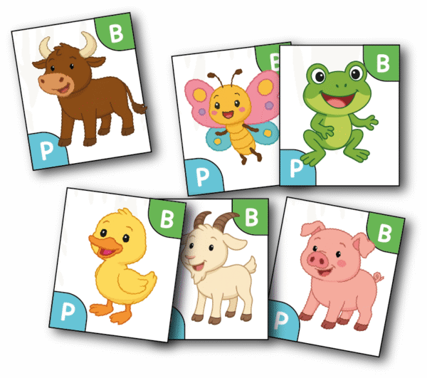 Discriminação P e B com Animais - Imagem 3