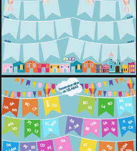 Desembaralhe as Letras – Festa Junina