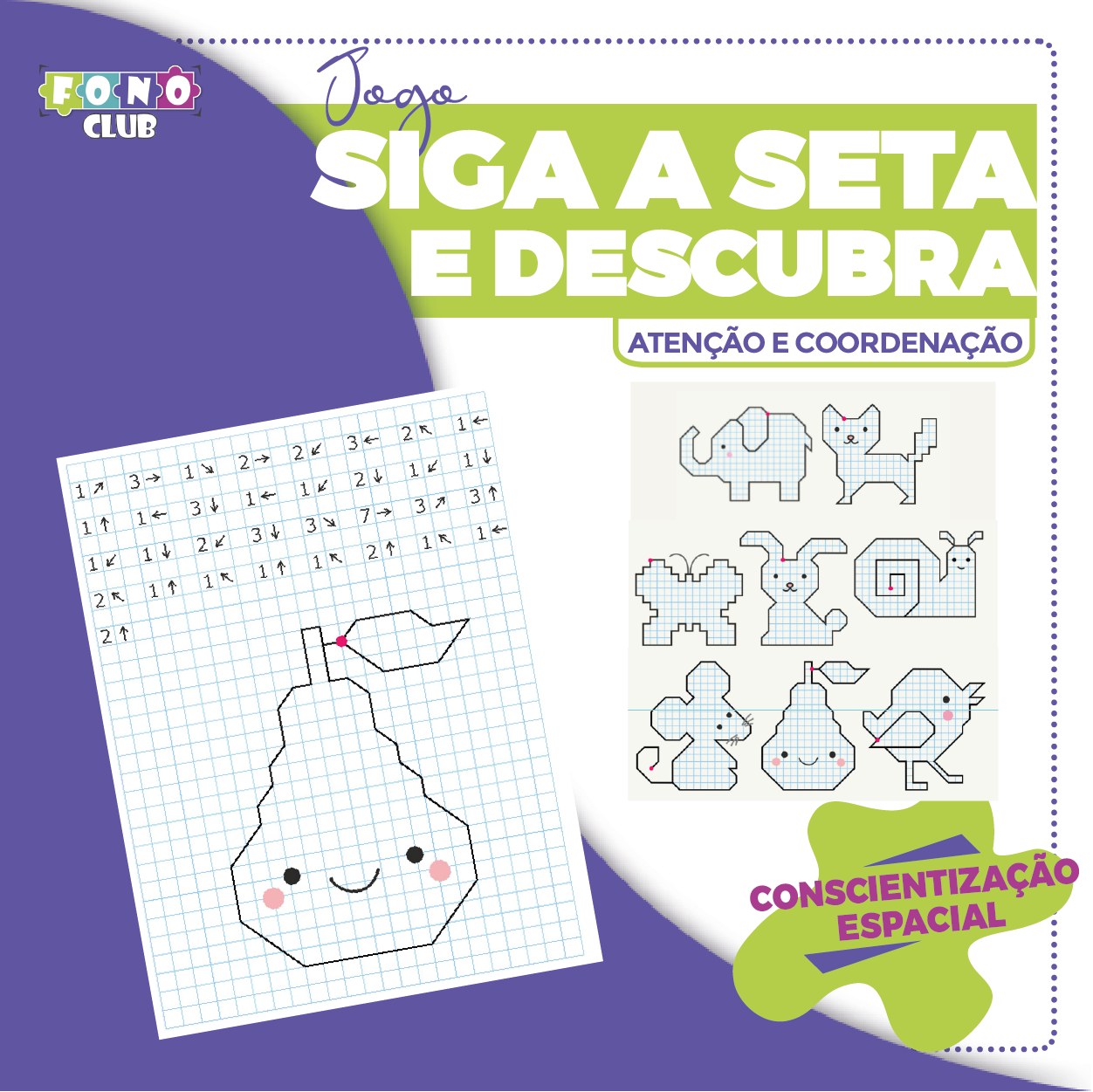 Capa do jogo Siga a seta e Descubra